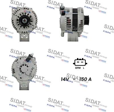 Fispa A12HT0423A2 - Alternator furqanavto.az