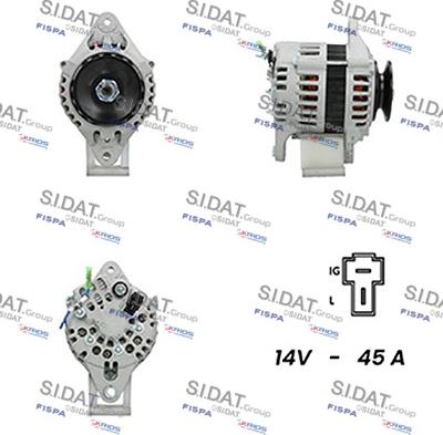 Fispa A12HT0117A2 - Alternator furqanavto.az