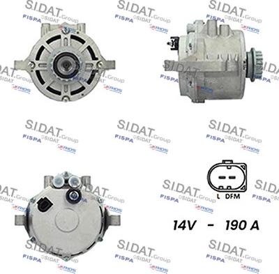 Fispa A12HT0830A2 - Alternator furqanavto.az