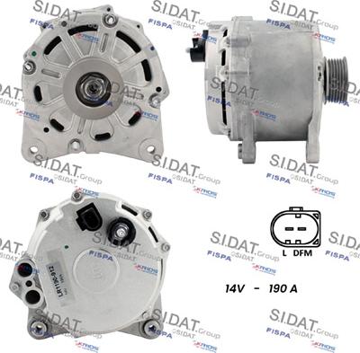 Fispa A12HT0832 - Alternator furqanavto.az