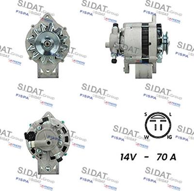 Fispa A12HT0354A2 - Alternator furqanavto.az