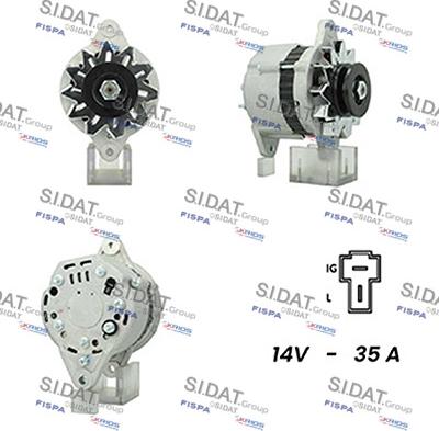 Fispa A12HT0366A2 - Alternator furqanavto.az