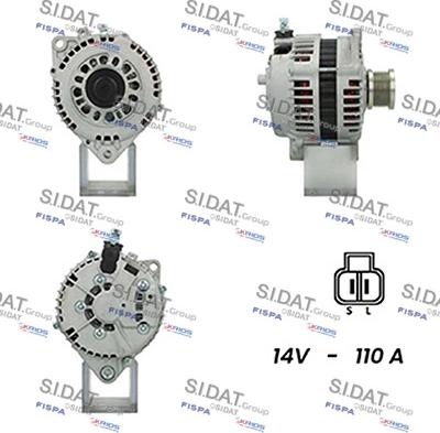 Fispa A12HT0368A2 - Alternator furqanavto.az