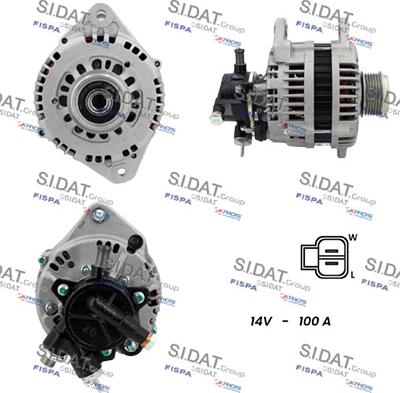 Fispa A12HT1185A2 - Alternator furqanavto.az