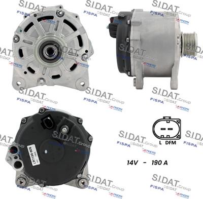 Fispa A12HT1258 - Alternator furqanavto.az