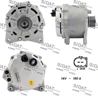 Fispa A12HT1257 - Alternator furqanavto.az