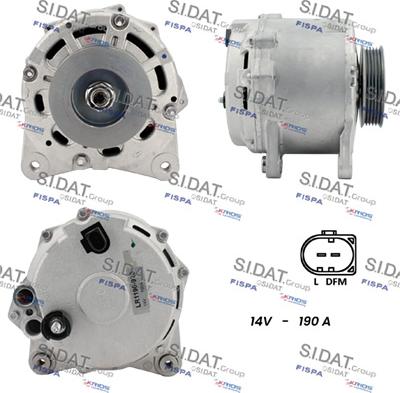 Fispa A12HT1262 - Alternator furqanavto.az