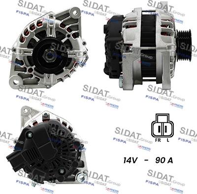 Fispa A12HY0166 - Alternator furqanavto.az