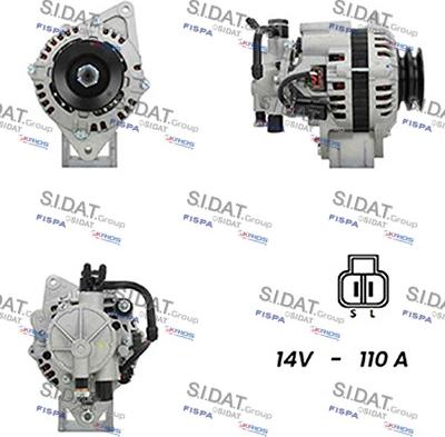 Fispa A12HY0167A2 - Alternator furqanavto.az