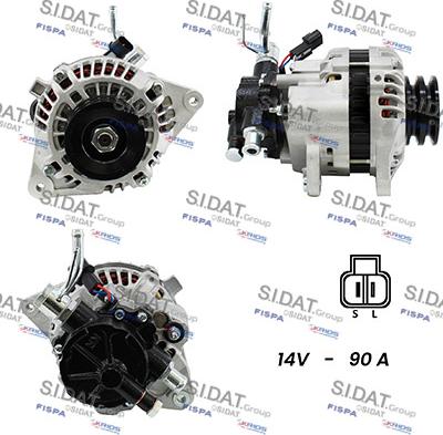 Fispa A12HY0114A2 - Alternator furqanavto.az