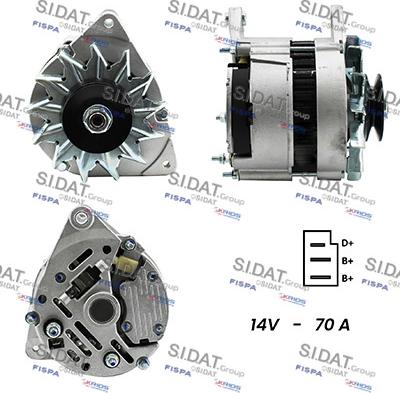 Fispa A12LU0026A2 - Alternator furqanavto.az