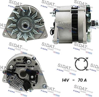 Fispa A12LU0150A2 - Alternator furqanavto.az