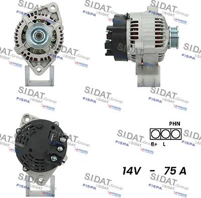 Fispa A12MA0940A2 - Alternator furqanavto.az