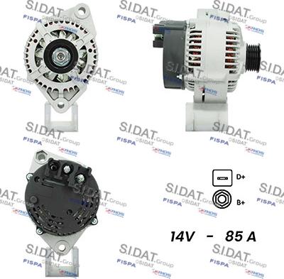 Fispa A12MA0914A2 - Alternator furqanavto.az