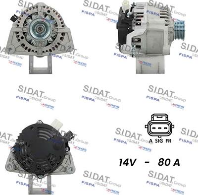 Fispa A12MA0426A2 - Alternator furqanavto.az