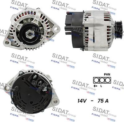 Fispa A12MA0562A2 - Alternator furqanavto.az