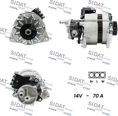 Fispa A12MA0089A2 - Alternator furqanavto.az