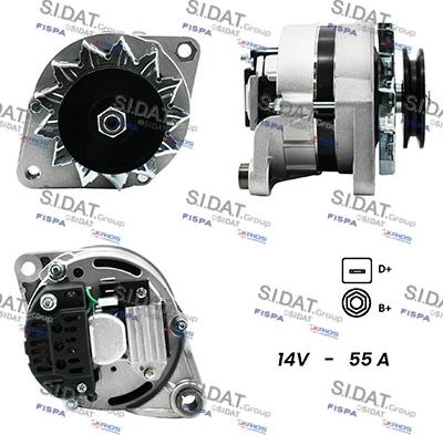 Fispa A12MA0031A2 - Alternator furqanavto.az