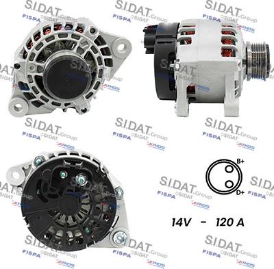 Fispa A12MA0032A2 - Alternator furqanavto.az