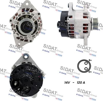 Fispa A12MA0032 - Alternator furqanavto.az