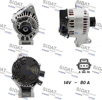 Fispa A12MA0151A2 - Alternator furqanavto.az