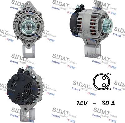 Fispa A12MA0712A2 - Alternator furqanavto.az