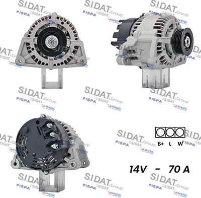 Fispa A12MA1039A2 - Alternator furqanavto.az