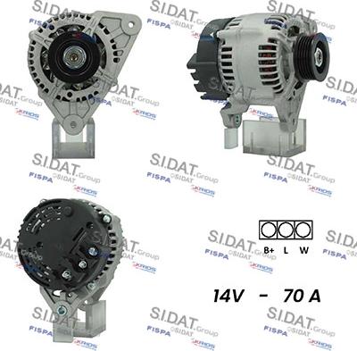 Fispa A12MA1036A2 - Alternator furqanavto.az