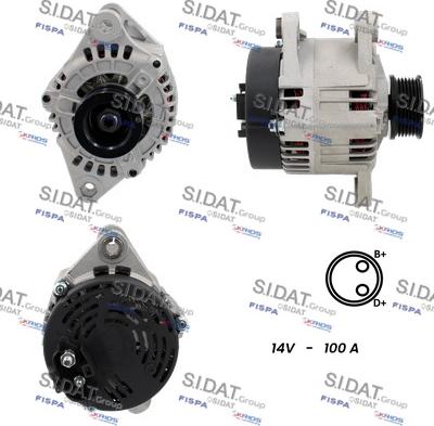 Fispa A12MA1196A2 - Alternator furqanavto.az