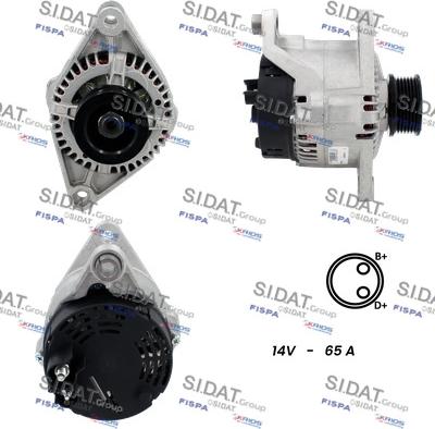 Fispa A12MA1191A2 - Alternator furqanavto.az