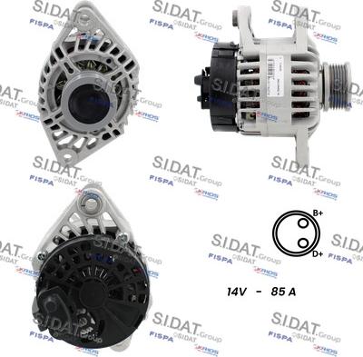 Fispa A12MA1197A2 - Alternator furqanavto.az