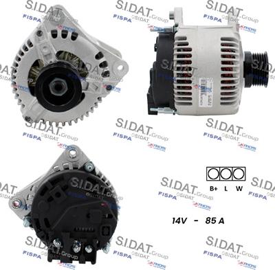 Fispa A12MA1287A2 - Alternator furqanavto.az