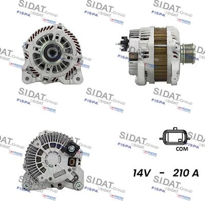 Fispa A12MH0424A2 - Alternator furqanavto.az