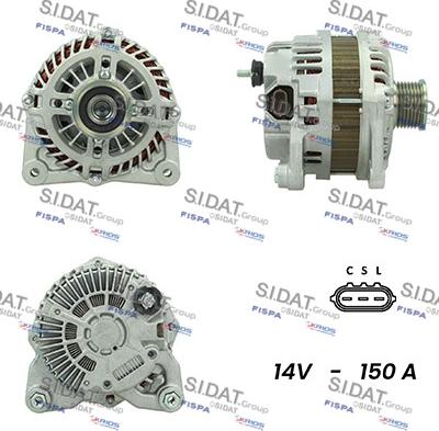 Fispa A12MH0479A2 - Alternator furqanavto.az