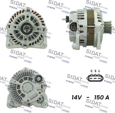 Fispa A12MH0479 - Alternator furqanavto.az