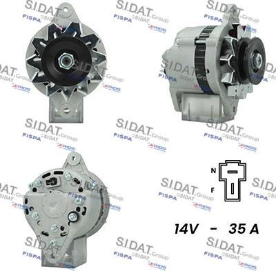 Fispa A12MH0474A2 - Alternator furqanavto.az