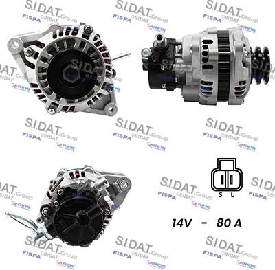 Fispa A12MH0472A2 - Alternator furqanavto.az