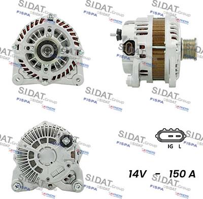 Fispa A12MH0695A2 - Alternator furqanavto.az