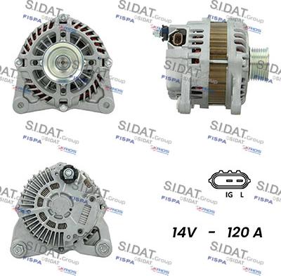 Fispa A12MH0698A2 - Alternator furqanavto.az