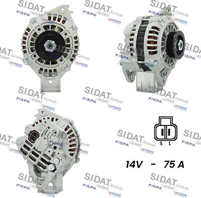 Fispa A12MH0659A2 - Alternator furqanavto.az