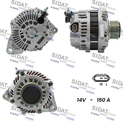 Fispa A12MH0093A2 - Alternator furqanavto.az