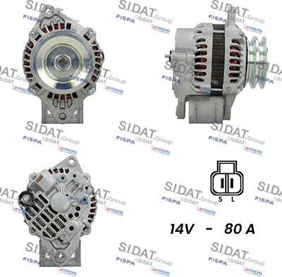 Fispa A12MH0164A2 - Alternator furqanavto.az