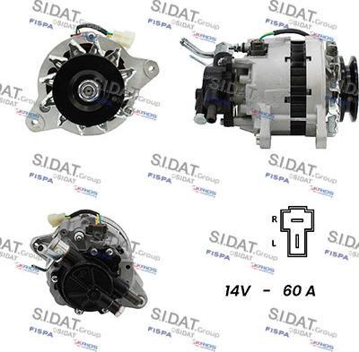 Fispa A12MH0168A2 - Alternator furqanavto.az