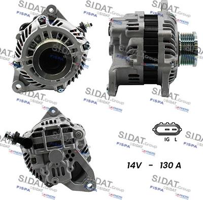 Fispa A12MH0171 - Alternator furqanavto.az