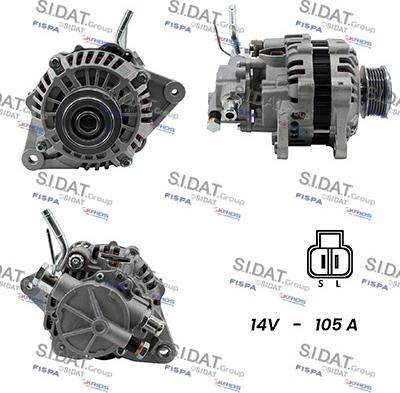 Fispa A12MH0365A2 - Alternator furqanavto.az