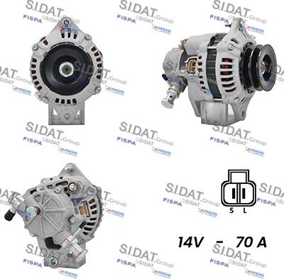 Fispa A12MH0330A2 - Alternator furqanavto.az