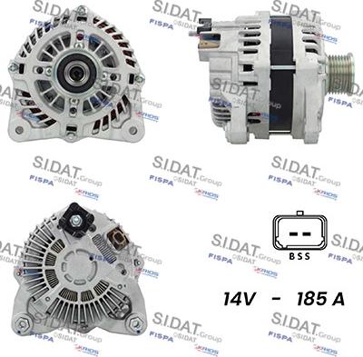 Fispa A12MH0281A2 - Alternator furqanavto.az