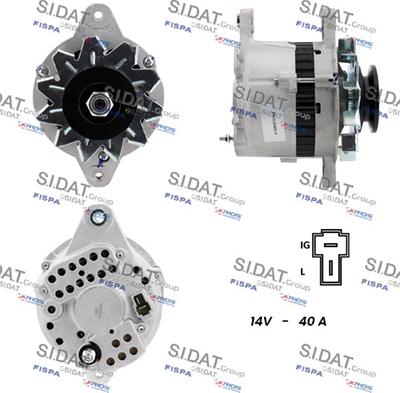 Fispa A12MH0707A2 - Alternator furqanavto.az