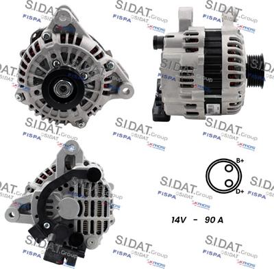 Fispa A12MH1132A2 - Alternator furqanavto.az