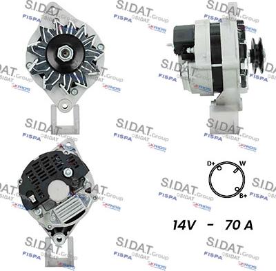 Fispa A12ML0630A2 - Alternator furqanavto.az